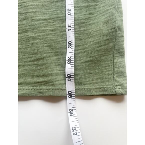 Women's Nation LTD Green Square Neck Cotton Mini Dress Size Small - Picture 6 of 9